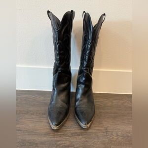 Women’s Target Black Cowboy Boots Size 9